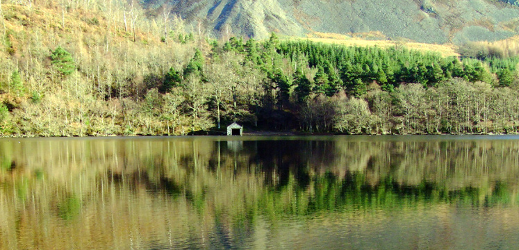 Boathouse on Crummock Water copyright Michael Turner