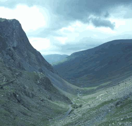 Honister U-shaped valley
