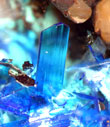 Linarite mineral copyright David Green