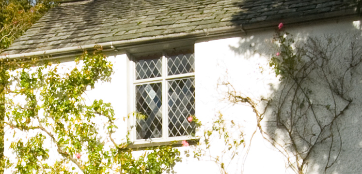 Detail of Dove Cottage in Grasmere copyright Dave Willis