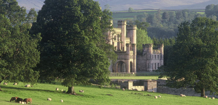 Lowther Castle - the buildings and gardens copyright Lowther Castle