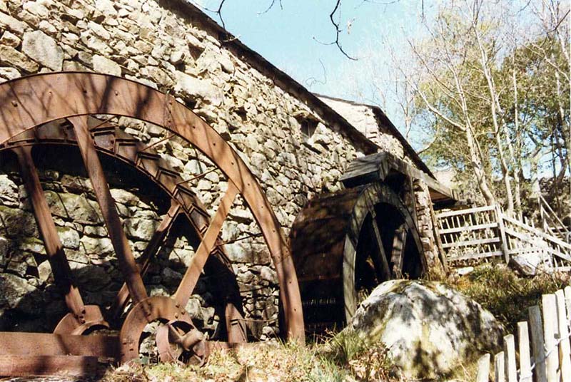 Eskdale Mill with old water wheel