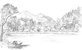Yew Tree Tarn copyright Sue Thompson