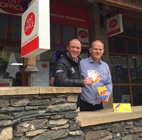 Richard Leafe and Gordon Aylmore Bowness Post Office LD pound.