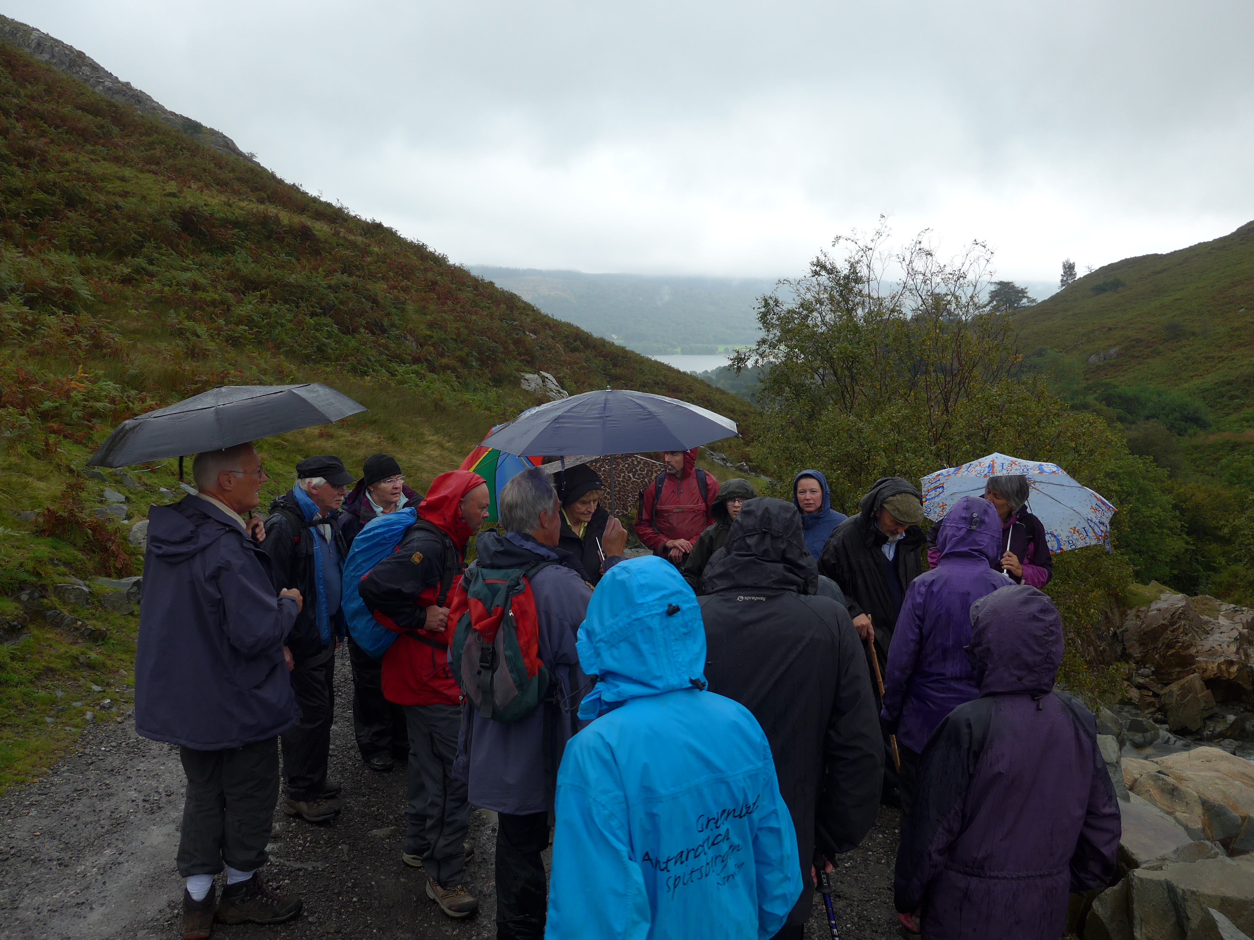 On a Guided Walk at Coniston