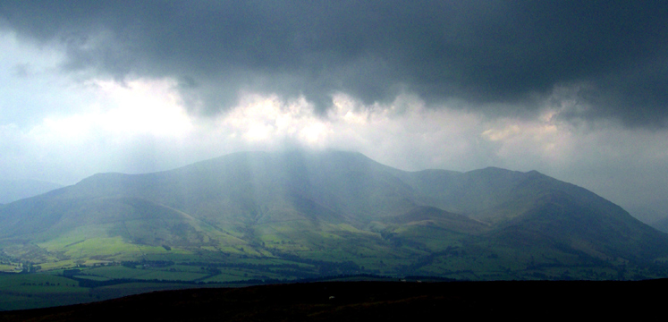 Storm brewing over Skiddaw copyright Michael Turner
