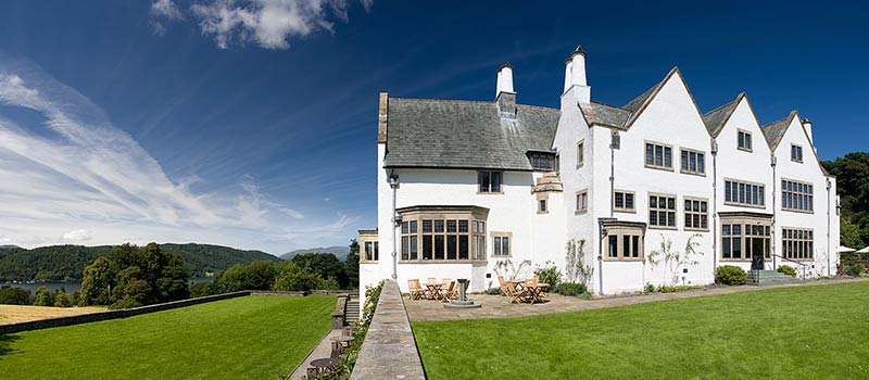 Blackwell House on the shore of Windermere