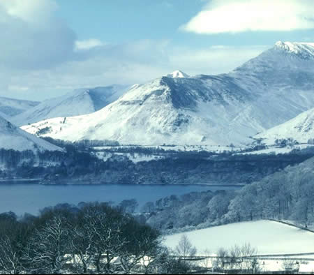 Derwentwater in winter