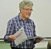 Volunteer Tony Corbet at the awards presentation