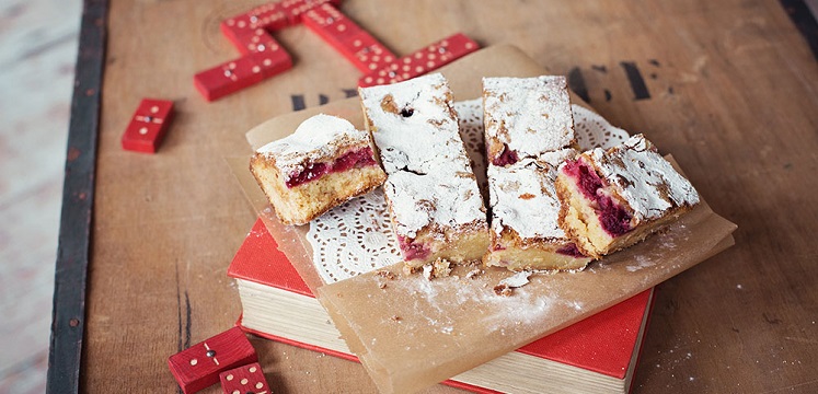 Rasberry brownies