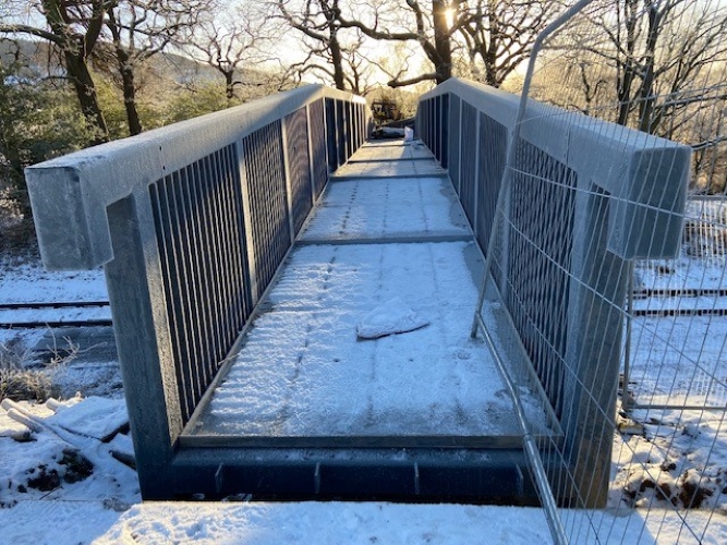 New bridge deck