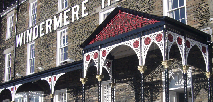 Entrance to The Windermere Hotel