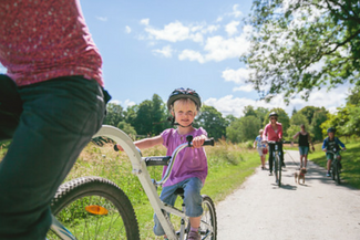 Cycling at Brockhole 2