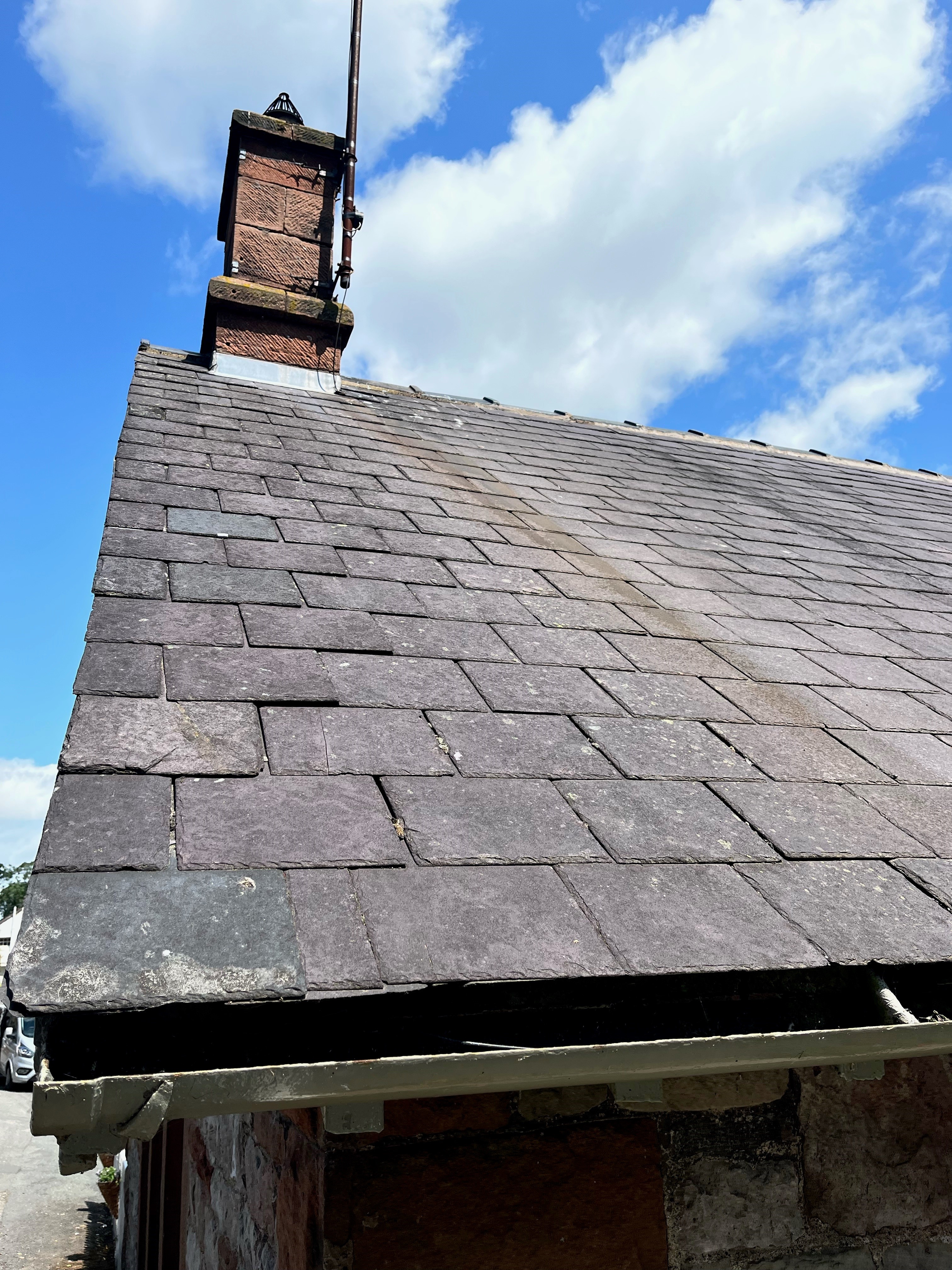 Welsh slate in Askham