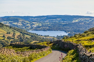 Views of the Lake District.