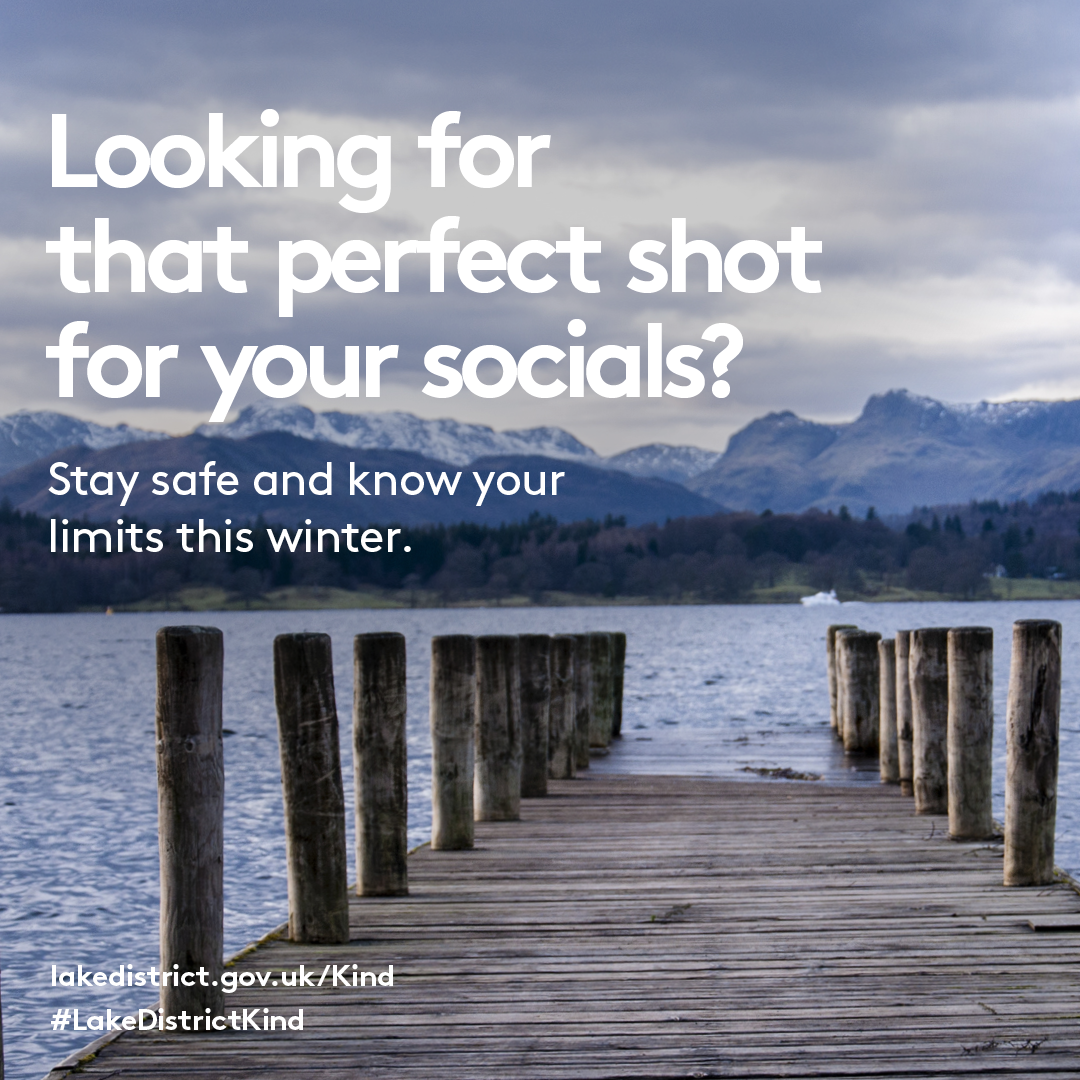 Looking for that perfect shot for your socials? Stay safe and know your limits this winter.