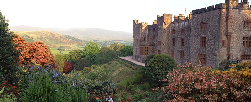 Muncaster House and gardens