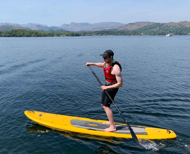 Paddleboarding in Lakes
