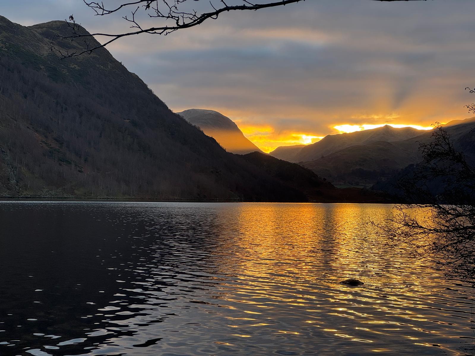 Sunset Over Ullswater