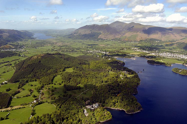 Bassenthwaite, Skiddaw and Derwentwater