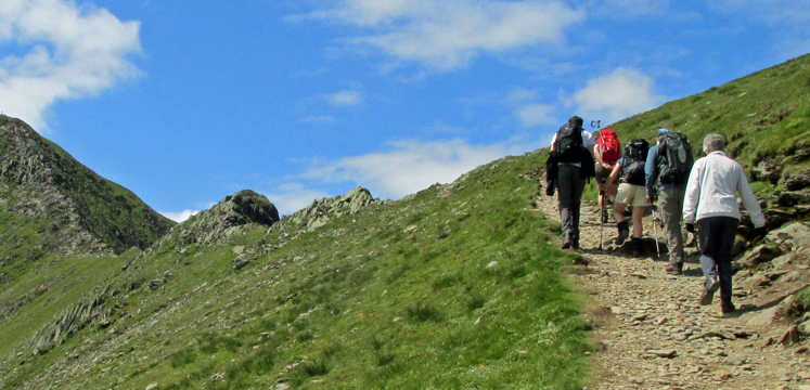 A guided walk to the summit of Catstycam