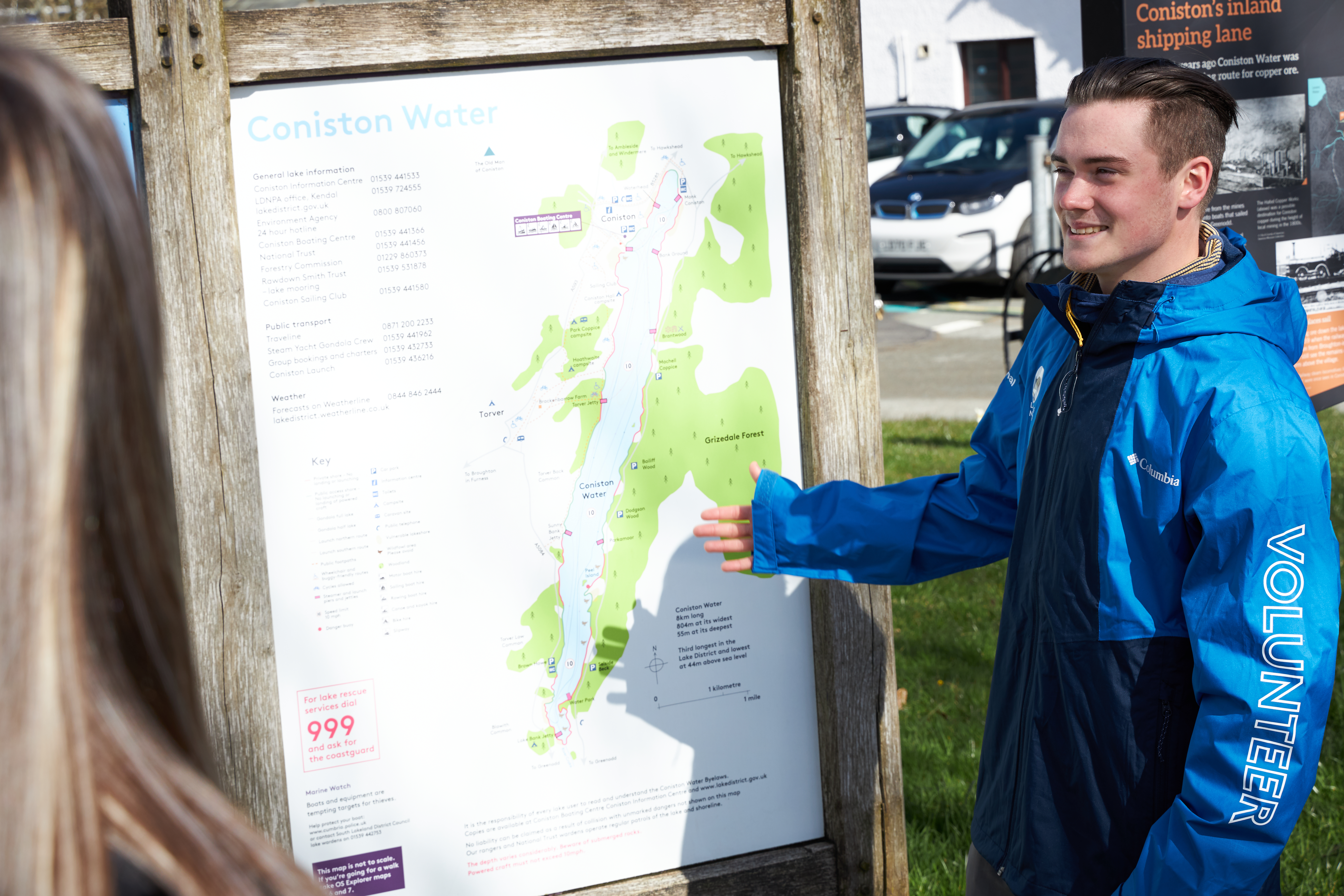 Welcoming visitors to the Lake District