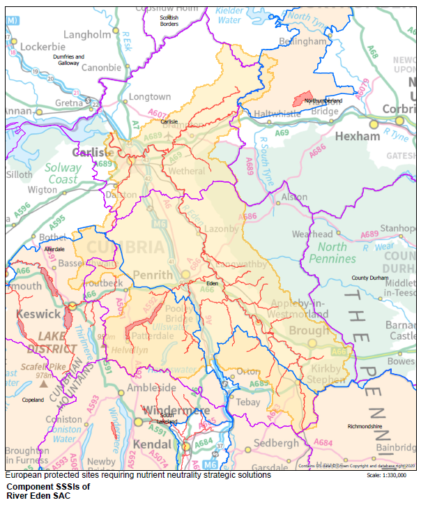 Eden Catchment Area