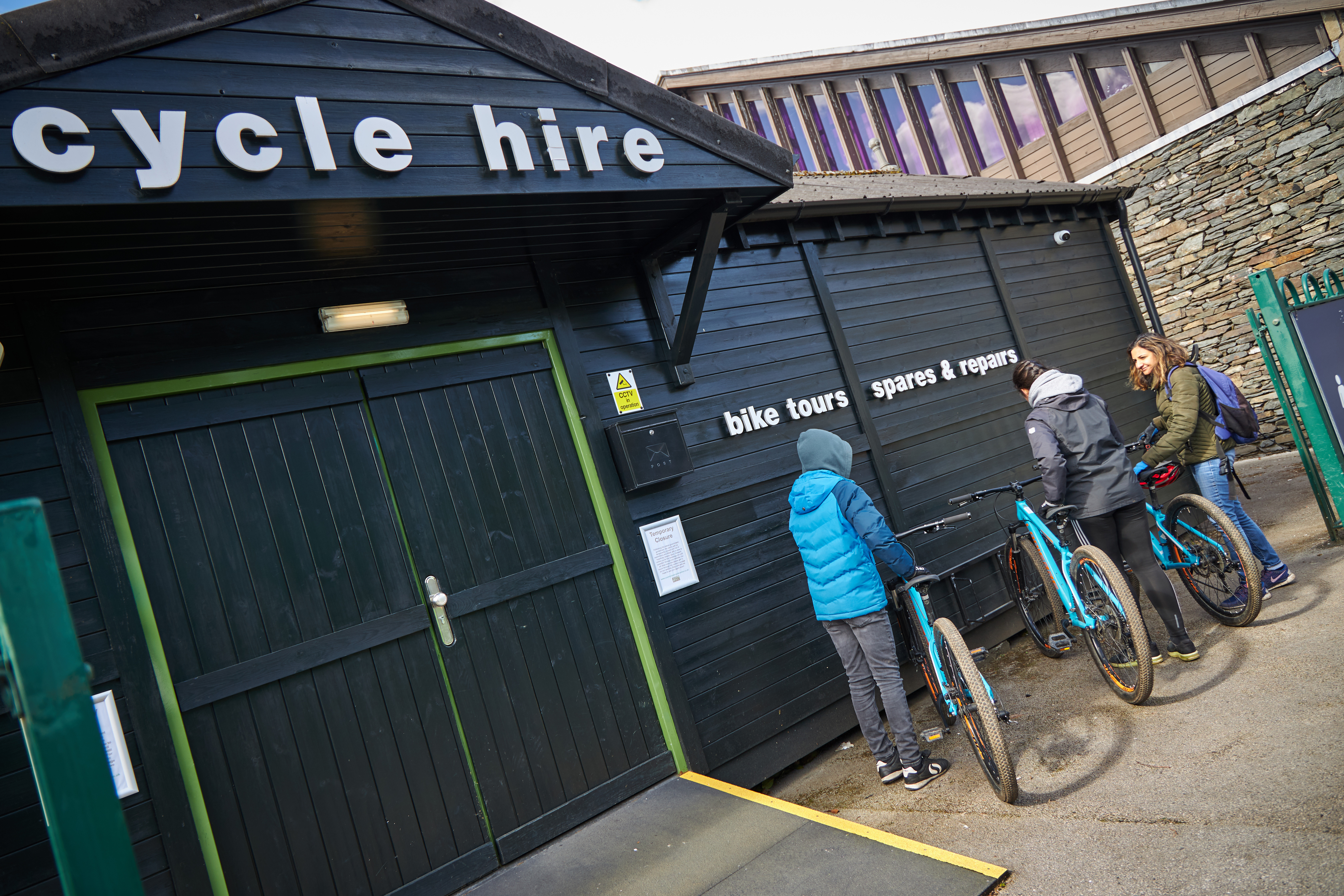 Bike hire centre - Adrian Naik